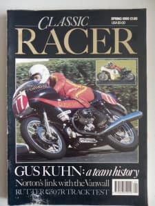 CLASSIC RACER MAGAZINE SPRING 1990 ISSUE