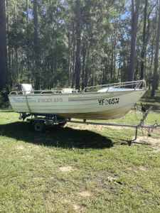 Stacer 390,Yamaha 25hp, Must Sell