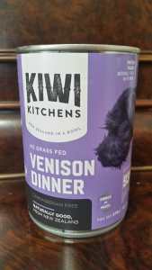 Kiwi Kitchens Venison Wet Dog Food 375g Cans