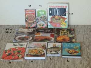 Womens Weekly/Ken Hom/Margaret Fulton cookbooks from $1