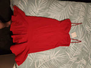 Showpo Red Dress Size 10