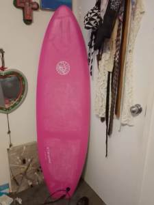 Retro Groove Surfboard 6ft pink excellent condition