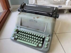 . 1960s Hermes Ambassador* Manual Typewriter* Made in Switzerland