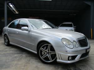2006 Mercedes-Benz E63 211 MY07 Upgrade AMG Silver 7 Speed Automatic G-Tronic Sedan