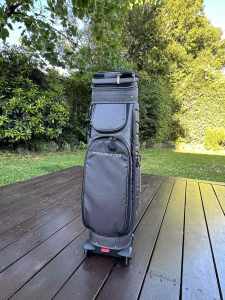 PGM Travel golf bag grey