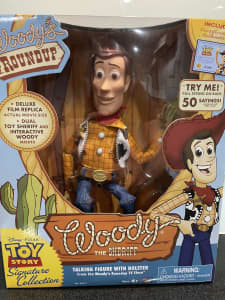 Toy Story Signature Edition Woody the Sheriff - brand new $190 ono.