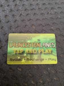 Launceston lanes tap and play card 