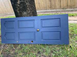 Free timber external door