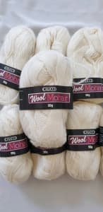 Crucci Wool Mohair 50g White Cream 