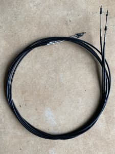 Outboard motor control cables