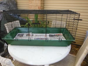Green Base Rabbit cage