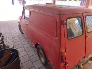 Classic mini van parts or restore