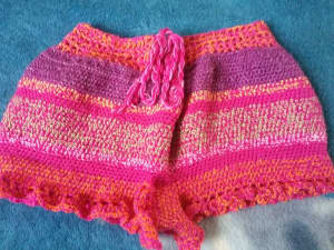 Crochet  hippy shorts