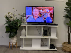As new Freedom Bookshelf, TV Stand, Console table. Price Negotiable 