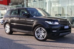 2016 Land Rover Range Rover Sport L494 16.5MY SE Black 8 Speed Sports Automatic Wagon