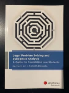 Legal Problem Solving and Syllogistic Analysis