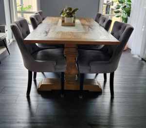 Recycled Elm dining table