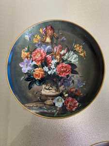Franklin Mint limited edition plates by artist Albert Williams