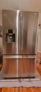 SMEG 639L stainless steel fridge