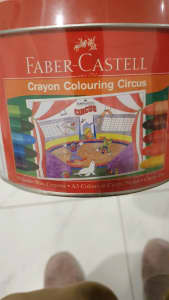 Faber-Castell jumbo crayon colouring circus