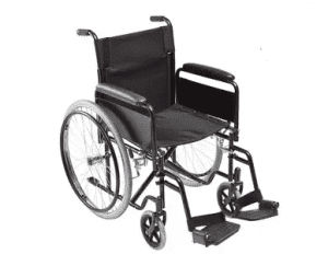 Folding Wheelchair Lightweight Easy Quick Release Wheels Near New