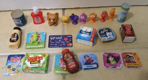22x Coles Woolworth mini Collectables, like NEW, Carlton pickup