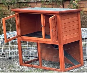chicken coops / Premium Two Storey rabbit hutch, free local delivery