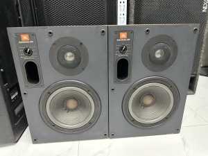 JBL 4408 - 8” Studio Monitor Speakers - Pair - Stands.
