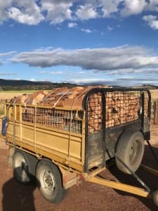 Trailer load of wood for sale