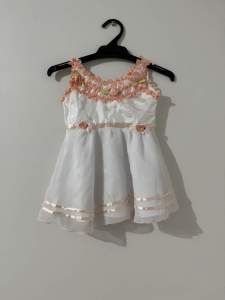 White/Pink Girl Dress