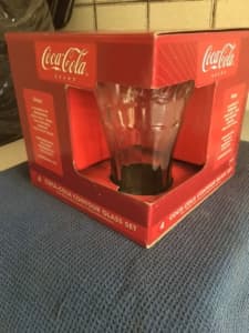 Coca-Cola, 4 set glasses