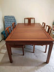 DINING TABLE ROSEWOOD