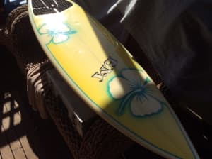 Vintage surf board