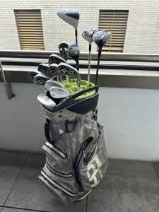 Full Set of Golf Clubs - TaylorMade, Ping, Titleist
