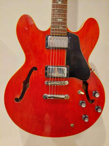 GIBSON ES335TD CHERRY RED s/n 129173 early 70s made USA