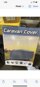 Caravan cover