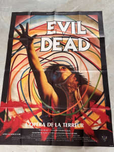 The Evil Dead French Original Movie Poster