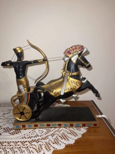 Egyptian Souvenirs - King Ramses and Chariot