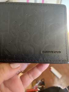 Calvin Klein men’s leather wallet