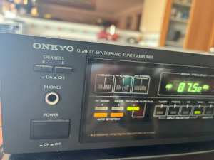 Onkyo TX-18 amplifier - Japanese made. 40 years old in working order