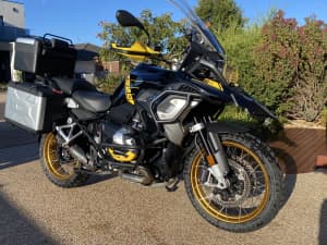 2021 BMW R1250GS 40th Anniversary GS1250 Motorbike with all the goods