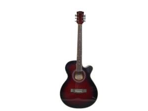 Freedom Mjg-304Cpe/Rds Red Acoustic Guitar-182797
