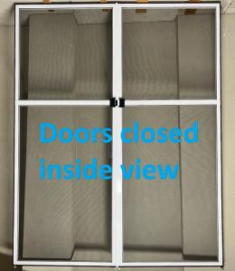 Sliding flyscreen doors - 1 x single 2 x double