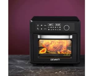 Devanti Air Fryer 20L LCD Fryers Oven