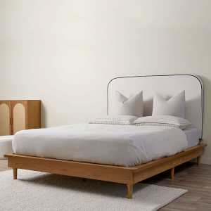 Natural Queen Bed Base