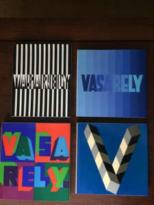 - Vasarely Plastic Arts of the 20th Century complete 4 volumes