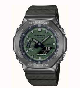 NEW G-Shock ”Casioak” Mens Watch Green - GM-2100B-3AER