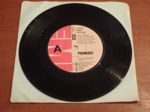 Vintage Record PROMISES BABY ITS YOU and COFFEE SHOP Vinyl Single 1978
