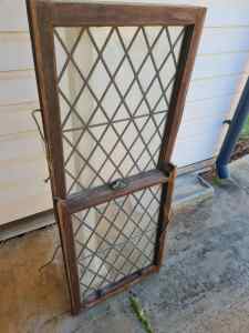 Vintage stain glass window