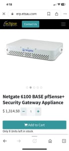 Netgate 6100 PFsense security gateway